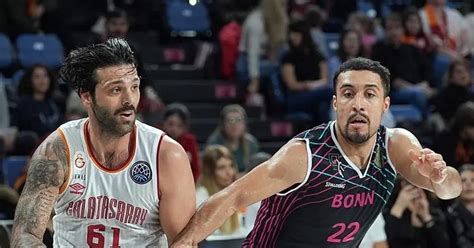 Galatasaray Telekom Baskets Bonnu 98-85 mağlup etti
